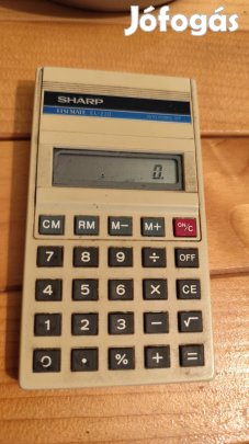 Sharp Elsi Mate EL-230 retró üzemképes számológép 