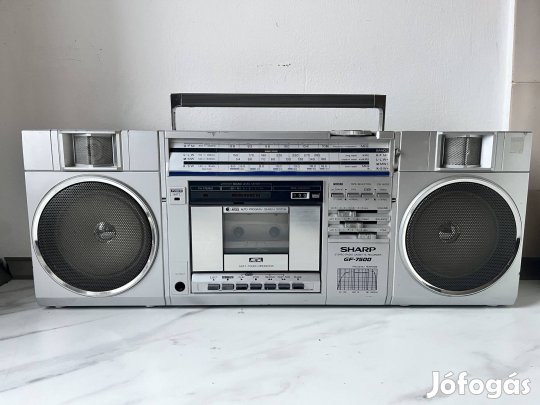 Sharp GF-7500H boombox rádiós magnó szervizelve