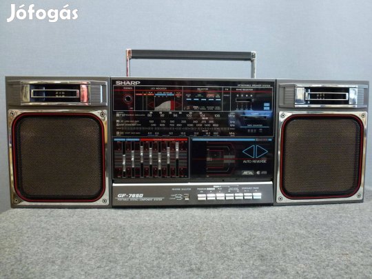 Sharp GF 7850 rádiós magnó