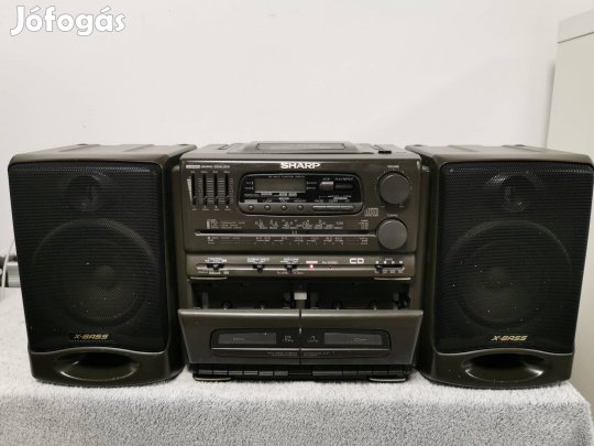 Sharp Hordozható rádió CD lejátszó 