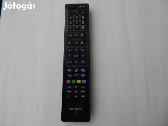 Sharp RC4846 Tipusú LED TV Távirányító Eredeti