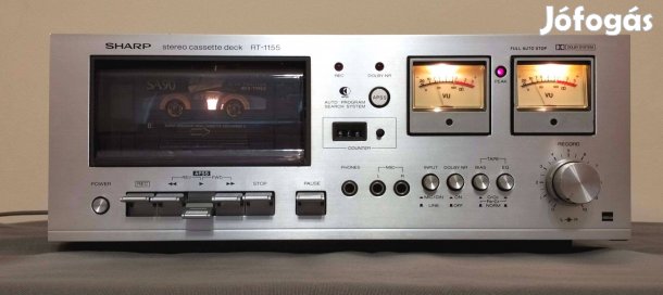 Sharp RT-1155 kazettás magnó hibával