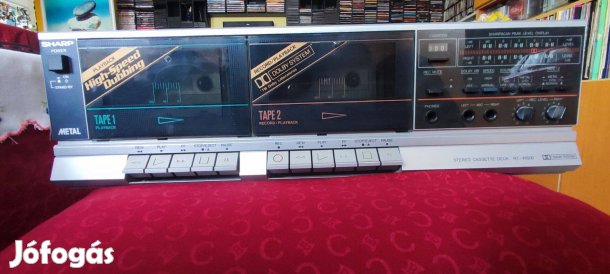 Sharp RT-W600 kétkazettás deck