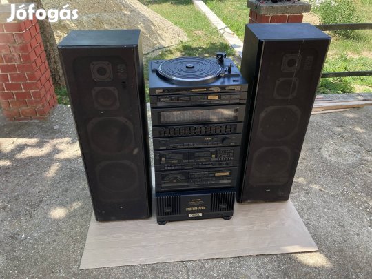 Sharp System 7700 hifi torony erősítő végfok