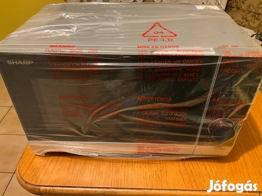 Sharp grillezős mikrohullámu sütő (Új)