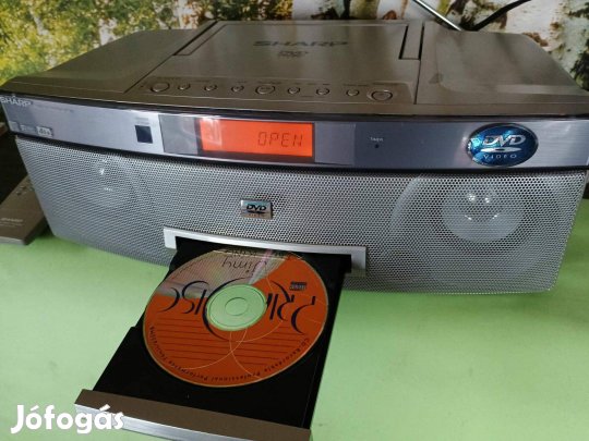 Sharp különleges hordozható DVD CD radio: Audio digital out