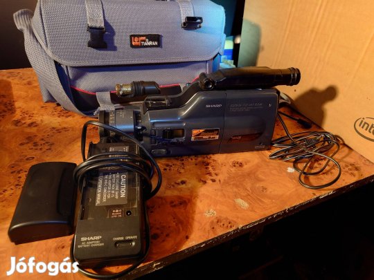 Sharp vcl7400e vhs-c kamera eladó 