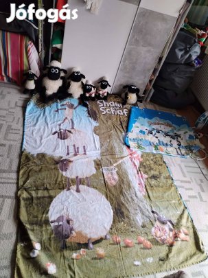 Shaun A Bárány Plüss És Ágynemű