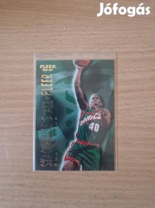 Shawn Kemp Fleer 1996-97 Stackhouse's All-Fleer #5of12 kosaras kártya