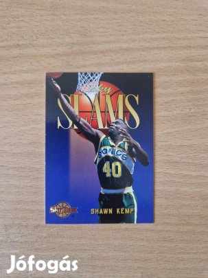Shawn Kemp Skybox 1995-96 Sky Slams #307 kosaras kártya