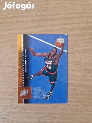 Shawn Kemp Upper Deck 1996-97 #114 kosaras kártya
