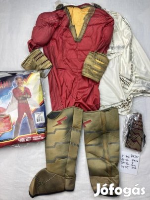 Shazam jelmez, felnőtt jelmez DK295