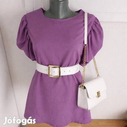 Shein levendula lila blúz 