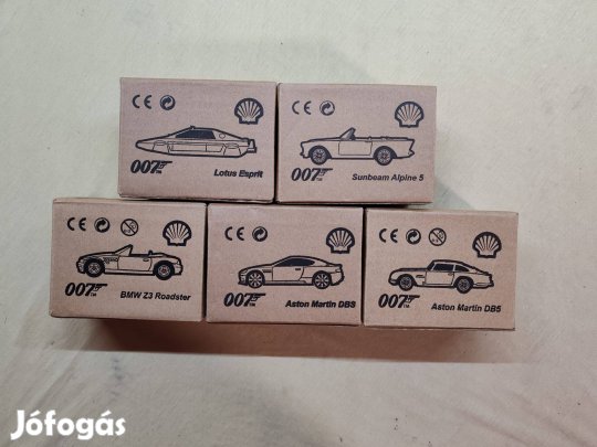 Shell James Bond car collection