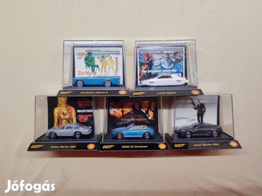 Shell James Bond car collection