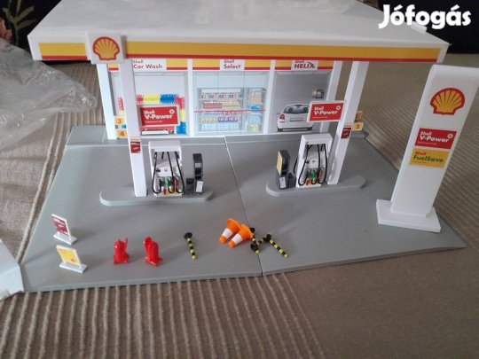 Shell játék benzinkút kiegészítőkkel
