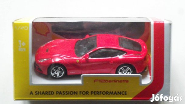 Shell kiadású Ferrari F12 Berlinetta kisautó