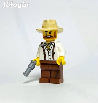 Sheriff Eredeti LEGO egyedi minifigura - Western - Új