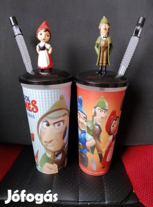 Sherlock Gnomes mozis poharak + DVD