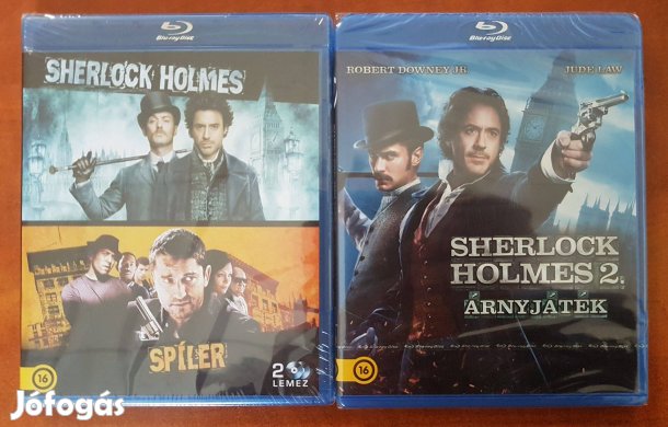 Sherlock Holmes 1-2., Spíler blu-ray