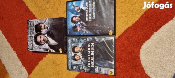 Sherlock Holmes 1,2 dvd 