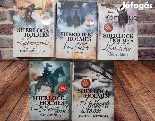 Sherlock Holmes 1-5. (keménytáblás, védőborító)