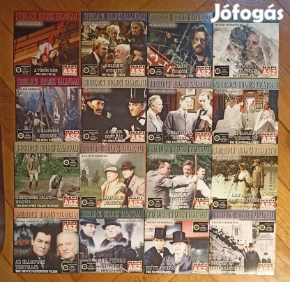 Sherlock Holmes kalandjai DVD sorozat egyben 