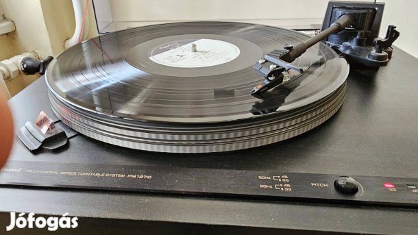 Sherwood PM 1270 Stroboszkóp+Pitch Ortofon OMB10