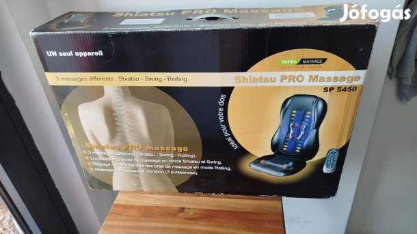 Shiatsu masszázs fotelbetét eladó
