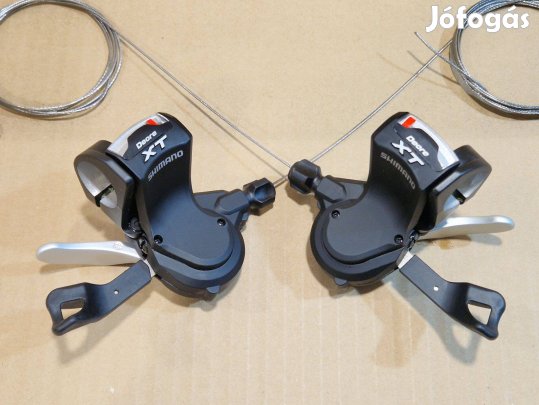 Shimano Deore XT M770 váltókar pár - újszerű állapotban