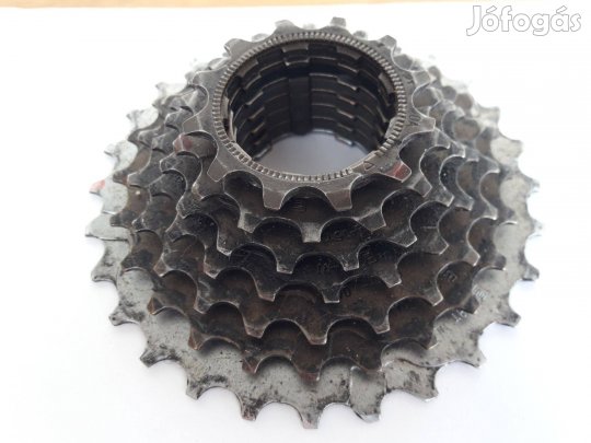 Shimano HG (Hyperglide) 12-28 fogas kazetta, sor zárógyűrűvel