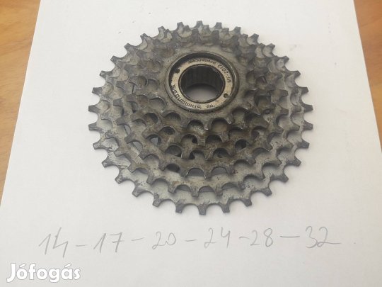 Shimano MF-Z012 14-17-20-24-28-32 fogas, 6 sebességes racsni