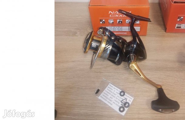 Shimano Nasci C3000 pergető orsó újszerű, dobozos