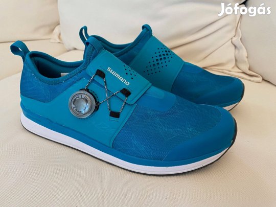 Shimano SH IC 3 Kék Kerékpáros Cipő Új 40 Méret Boa Spd