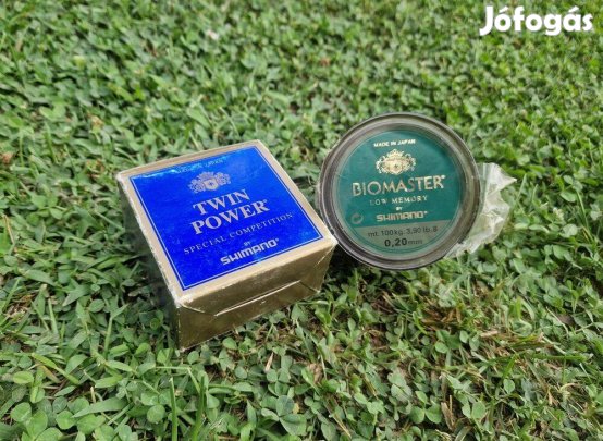 Shimano Twin Power és Shimano Biomaster monofil zsinór