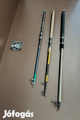 Shimano, Spro, Silstar Teleszkópos Pontyozó Botok/ Fish Bandita