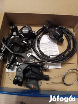 Shimano mechanikus tárcsafékek fékváltó karokkal