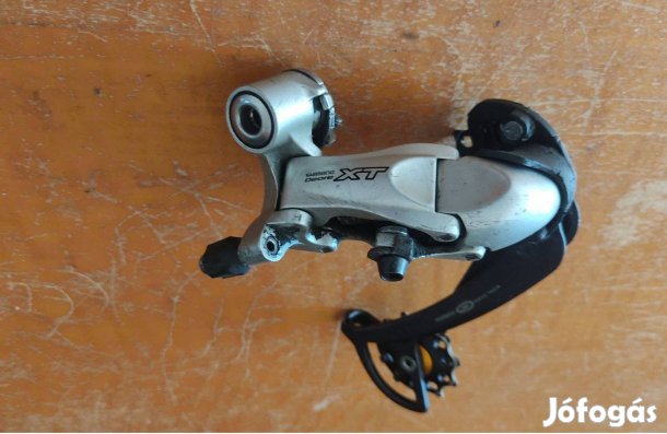Shimano xt 760 hátsó váltó, fordított húzású /low normal/ alu görgőkke
