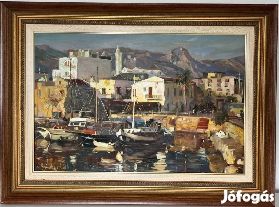 Shimsky András Görögország 40x60cm olaj festmény