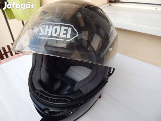 Shoei Raid II Bukósisak Motoros sisak Fekete szín M-es méret