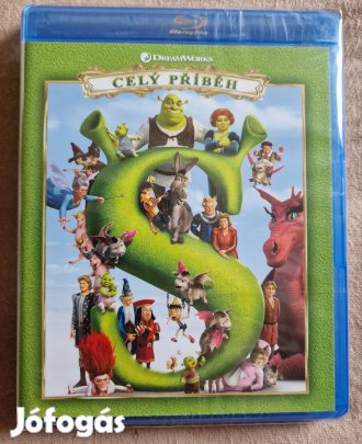 Shrek 1-4 teljes gyűjtemény blu-ray