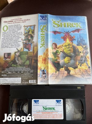 Shrek 1 mese vhs. 