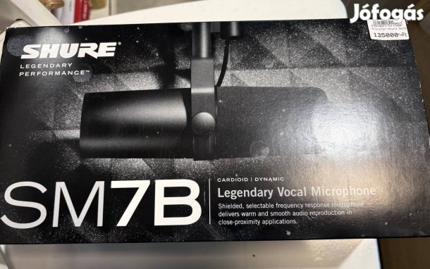 Shure SM7B studiómikrofon