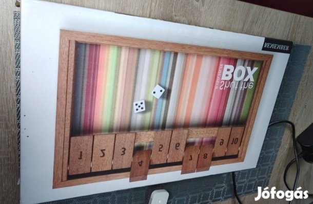 Shut the box játék