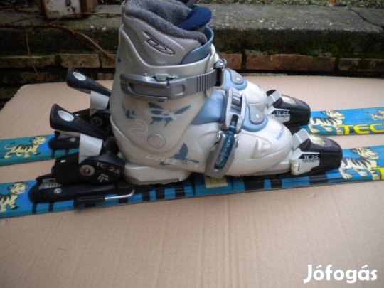 Sí felszerelés gyerekeknek 100cm síléc, 30-as sícipő