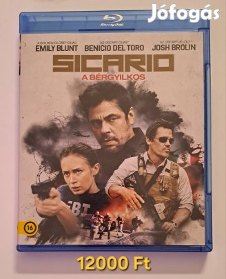 Sicario a Bérgyilkos Blu Ray 
