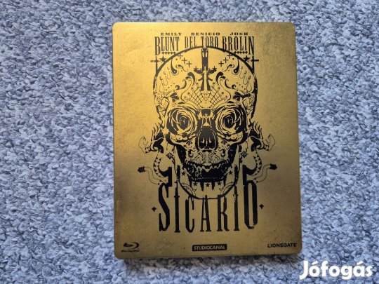 Sicario blu-ray steelbook (fémdobozos kiadás)
