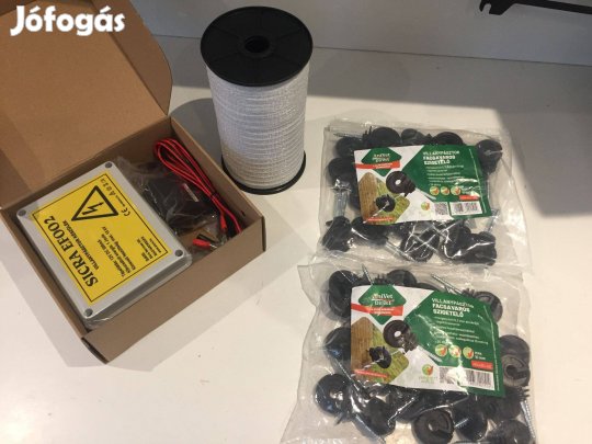 Sicra EF002 Villanypásztor szett 200m szalaggal, 50db csavarral