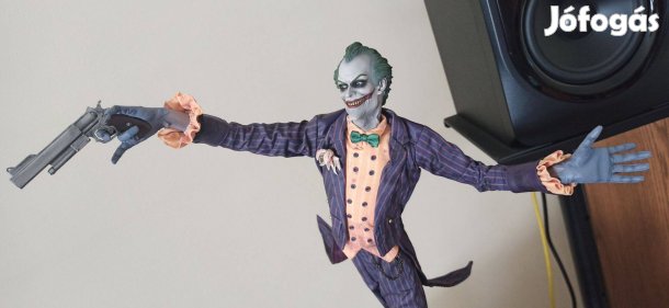 Sideshow Joker Arkham Asylum (Premium Statue) Újszerű! (Kb 40cm)