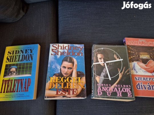 Sidney Sheldon 4 db könyve együtt